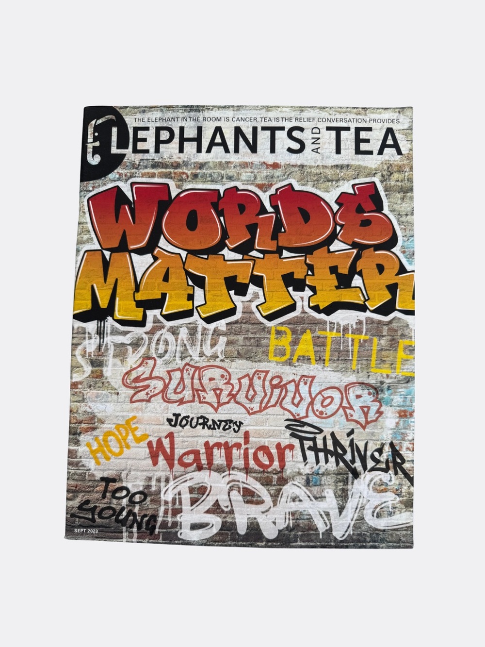 Elephants and Tea Cancer Survivorship Magazine Lot of 4 2023–2024 - Picture 3 of 5